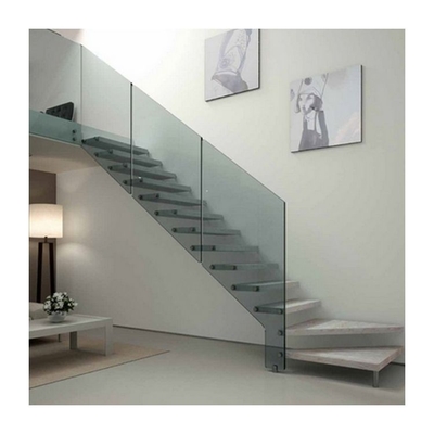 تصميم منزل عصري فاخر درج خشبي عائم حسب الطلب