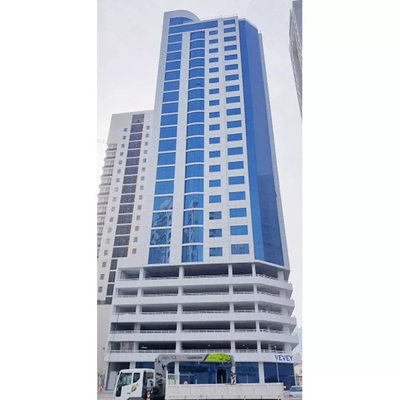الألومنيوم الإطار الكسوة الزجاج الخارجي الستار الجدار 6063-T5