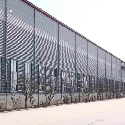 بناء معاصر من البنية الصلبية المجهزة الجاهزة مستودع ورشة عمل طائرات