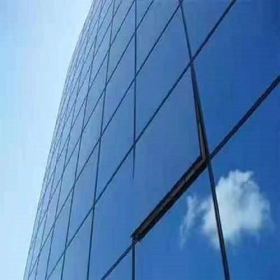 شقة UPVC الإطار الألومنيوم الستار جدار منور أفقي