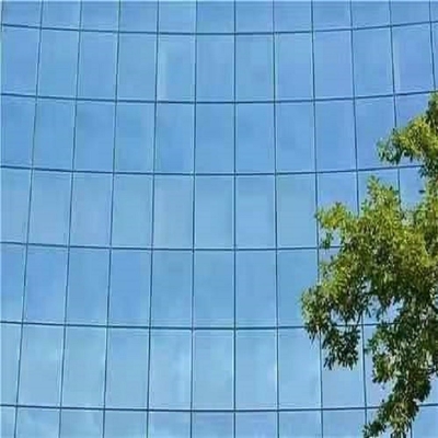 شقة UPVC الإطار الألومنيوم الستار جدار منور أفقي