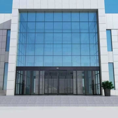 أزياء مزدوجة الألومنيوم المزجج الستار الجدار Low E Glass Curtain Wall Facade