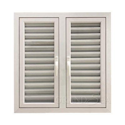 شقة بأكسيد الألومنيوم نافذة Naco Window Casement PVC UPVC Louver Windows