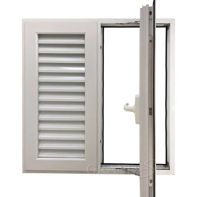 شقة بأكسيد الألومنيوم نافذة Naco Window Casement PVC UPVC Louver Windows