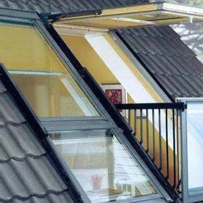 سكاي فيو مقاوم للماء الألومنيوم الإطار النوافذ زجاج مزدوج سقف كوة النوافذ