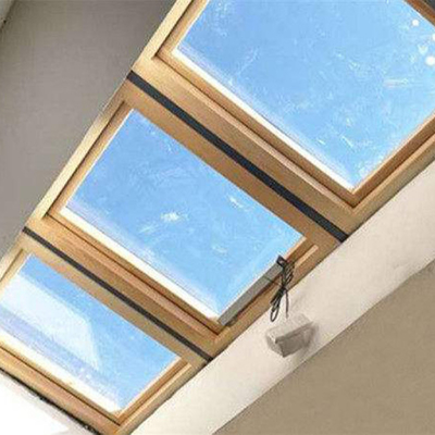 سكاي فيو مقاوم للماء الألومنيوم الإطار النوافذ زجاج مزدوج سقف كوة النوافذ