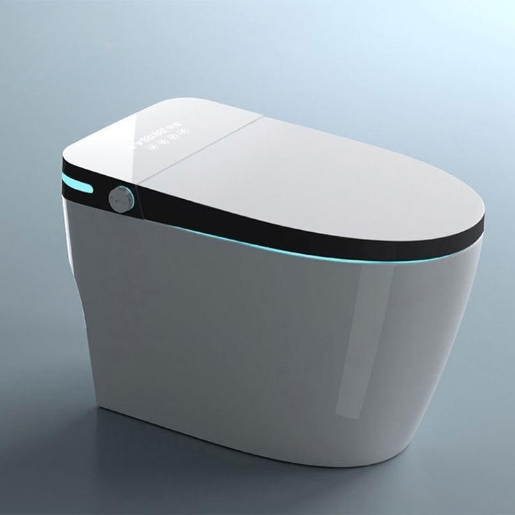 Tesia Modern Inodoro Ceramic Sensor Sanitary Ware Wc Automatic مرحاض ذكي مثبت على الأرض للبيع
