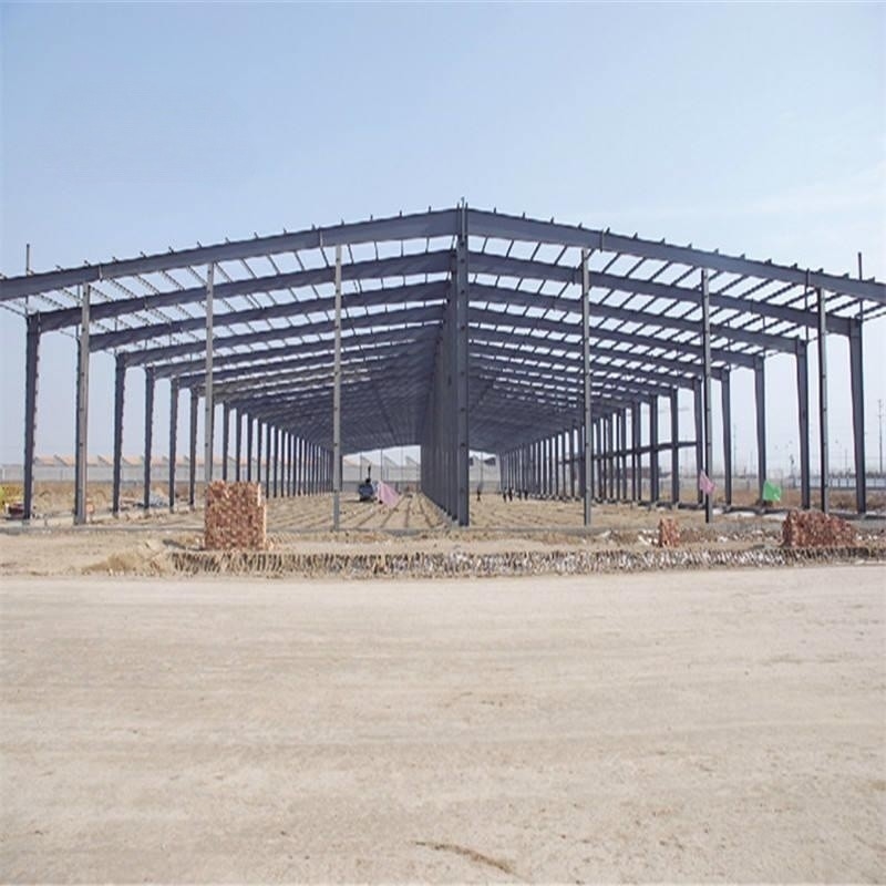 بناء معاصر من البنية الصلبية المجهزة الجاهزة مستودع ورشة عمل طائرات