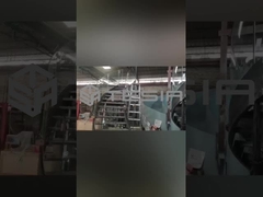 درج حلزوني داخلي مصنوع من الفولاذ المقاوم للصدأ عالي الجودة مع مداس من الزجاج المقسى سهل Ins